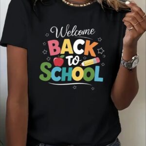 BACK TO SCHOOL T-shirt Short Sleeve