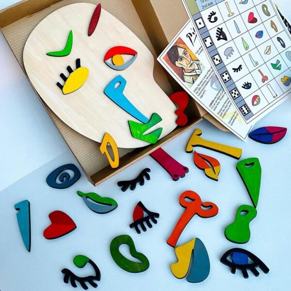 Wooden Montessori Puzzle  Hands-On Learning Game for Toddlers & Children - Image 2