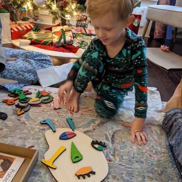 Wooden Montessori Puzzle  Hands-On Learning Game for Toddlers & Children - Image 4
