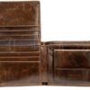 Genuine Leather Bifold Wallets for Men