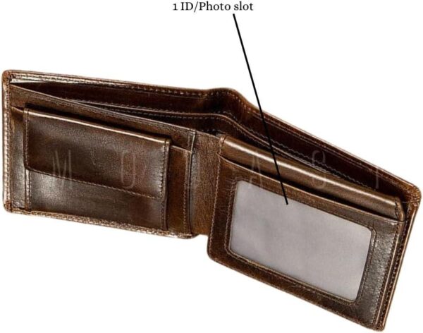 Genuine Leather Bifold Wallets for Men - Image 5