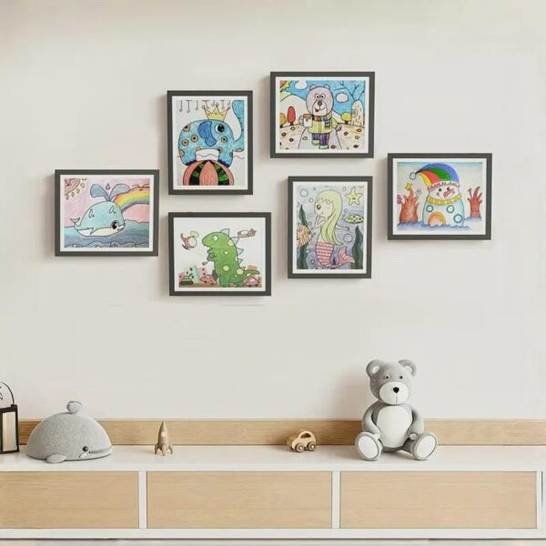 Artwork Picture Display And Kids Drawing Storage - Image 2