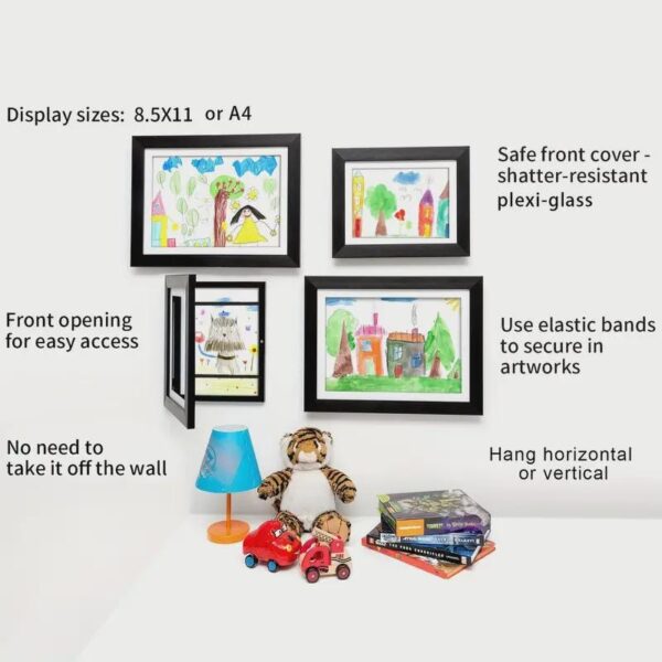 Artwork Picture Display And Kids Drawing Storage - Image 6
