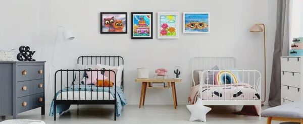 Artwork Picture Display And Kids Drawing Storage - Image 10