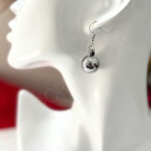 Alternative view of Christmas Mini Ornament Holiday Earrings