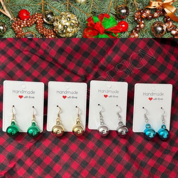 Christmas Mini Ornament Holiday Earrings - Image 6