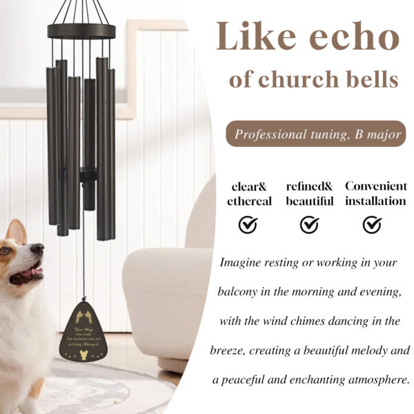 Pet Memorial Wind Chime Gift for Loss of Dog or Cat - Image 7