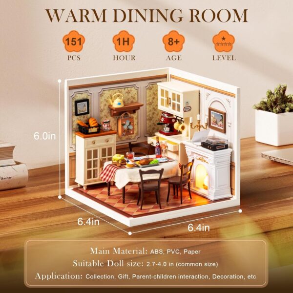 DIY Miniature House Kit Dollhouse - Image 8