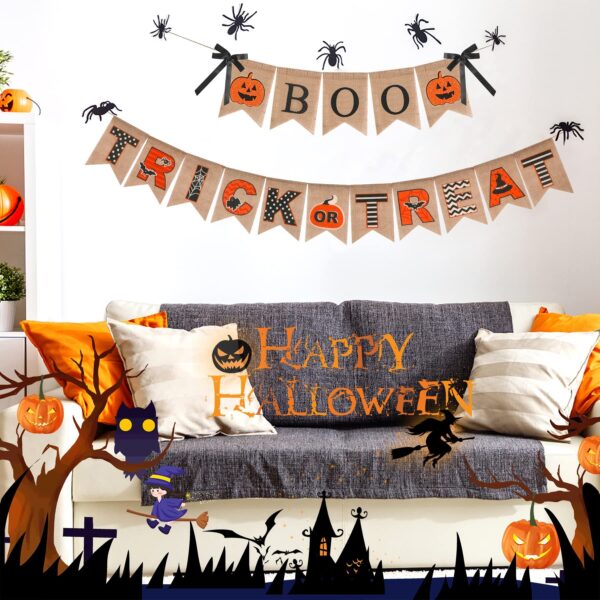 Burlap Halloween Banner - Image 5