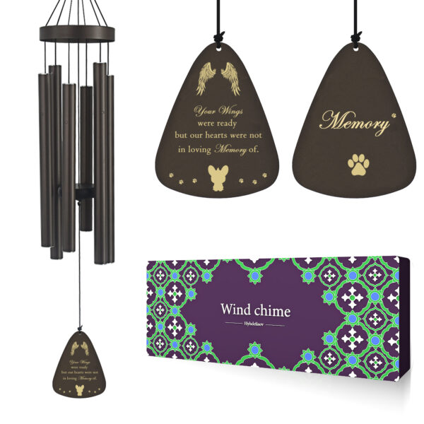 Pet Memorial Wind Chime Gift for Loss of Dog or Cat - Image 9