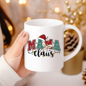 Christmas White Ceramic Coffee Mug