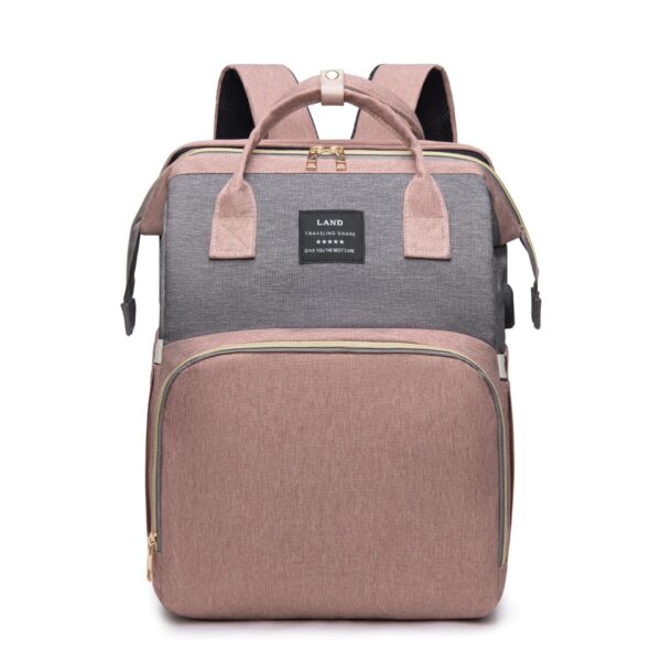 New Mummy Baby Crib Backpack Large Capacity Out Milk Insulated Bag Women - Image 7